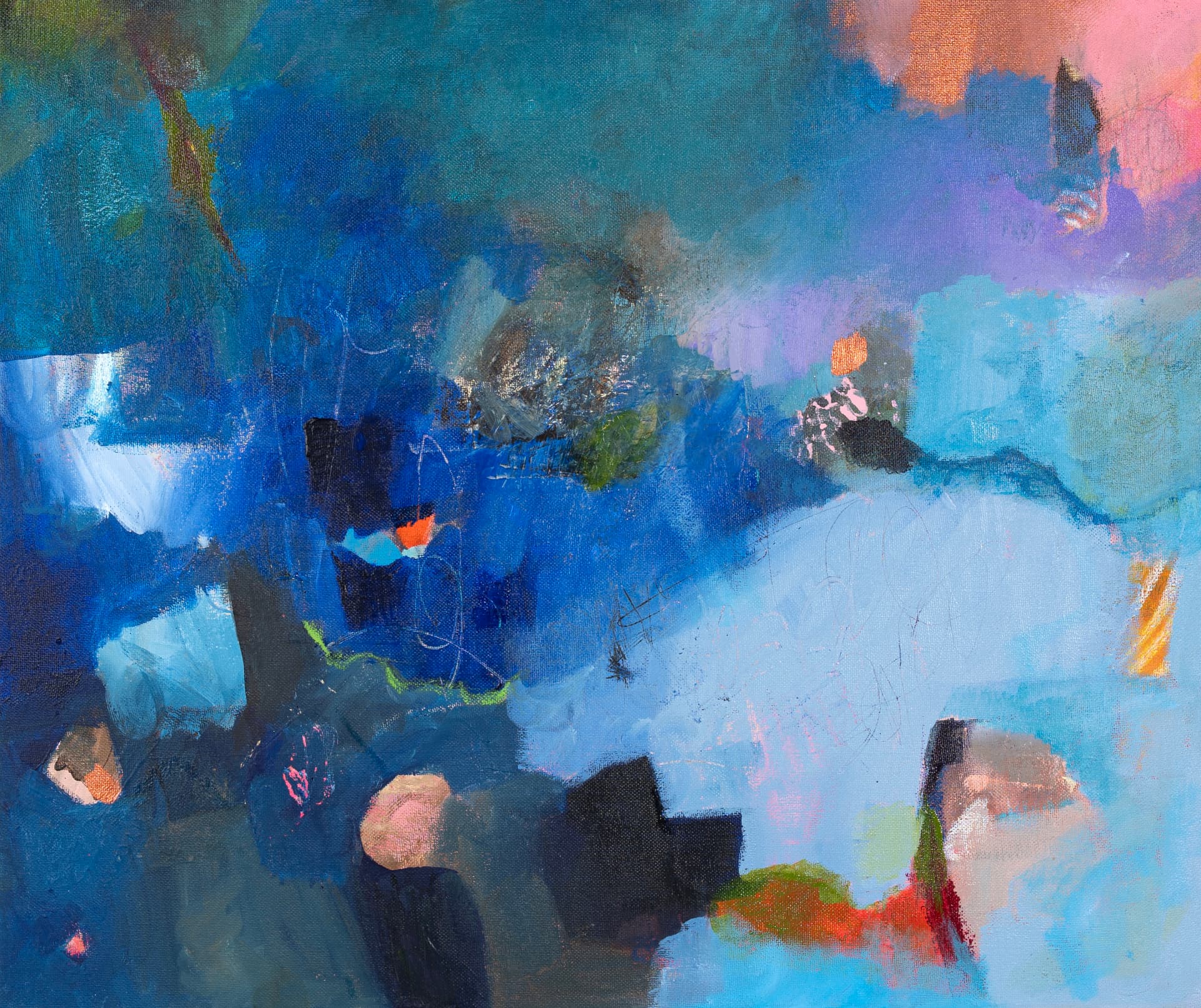 Smruti Uday — abstract painting by Jalpa Patel