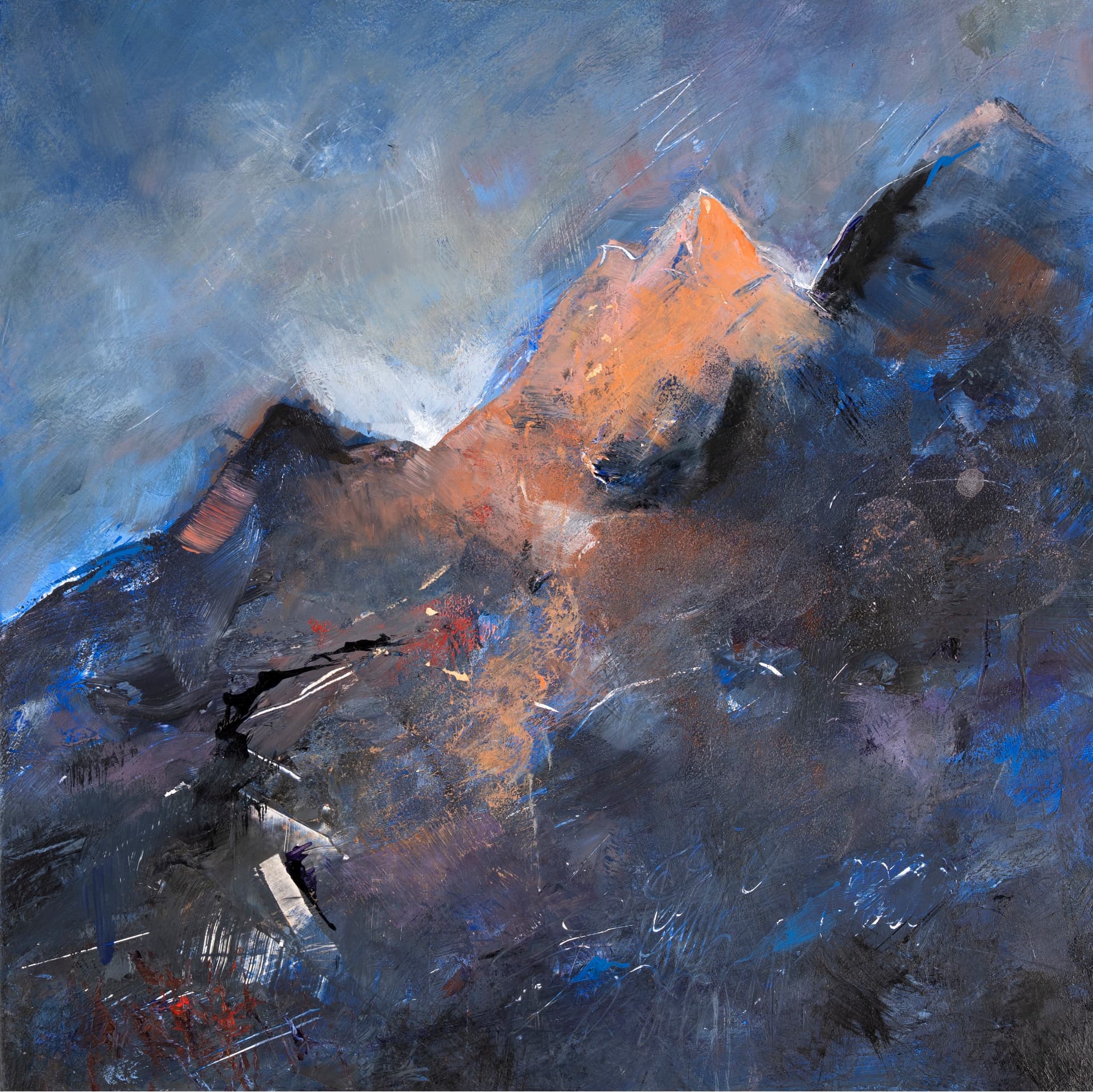 Unbidden — abstract painting by Jalpa Patel